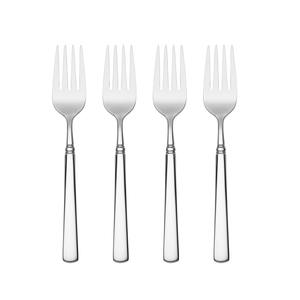 Ensemble complet de fourchettes en argent simple, parfait pour les restaurants, hôtels, cafés, services de traiteur et la mise en place de tables professionnelles, en provenance d'Inde. - Product Image 1