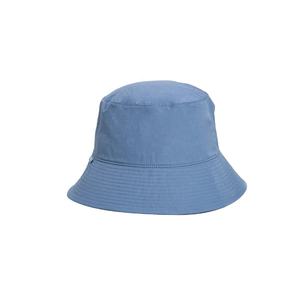 <b>White</b> 3D Embroidery Bucket <b>Hat</b> Unisex Solid Color Casual Spring Summer Beach Wear Adult 100% Cotton Fabric Packable - Product Image 2