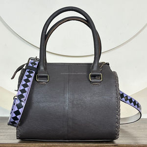 Nouvel Arrivage Super Septembre : Sacs de Voyage Speedy Moyens en Cuir Véritable à Motif Damier, Sacs à Main Bandoulière pour Femmes en Cuir de Vachette Authentique - Product Image 4