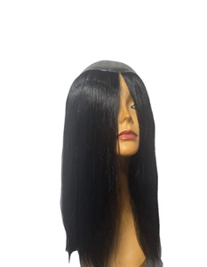 Light <b>Brown</b> Brazilian Remy Human Hair Topper for Women High Density 150% Tangle Free 20 Inches <b>Medium</b> Length Glueless for Base - Product Image 2