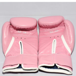 Wholesale Winning Leather Pink Boxing Gloves <b>Velcro</b> Best Seller High Quality Custom Logo for Closure Boxing Sparring Gloves - Product Image 3