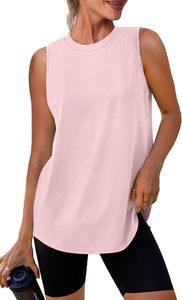 Débardeur côtelé sans manches pour femme en coton doux, coupe ajustée, respirant, écologique, style nœud, idéal pour l'été - Product Image 3