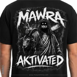 เสื้อยืดโอเวอร์ไซส์ผู้ชาย พิมพ์ลายกราฟิกดิจิทัล ผ้าฝ้าย 100% สไตล์สตรีทแวร์ แขนสั้น ลำลอง แรงบันดาลใจจาก MMA แฟชั่นแนวอเมริกัน - Product Image 6