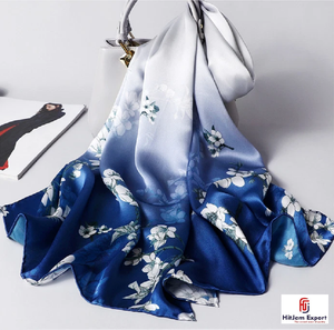 Bufanda Larga Personalizada con Estampado, Tela Suave, Cubrecabeza, Etiqueta Blanca, Marca Privada, Fabricante Textil OEM ODM, Suministro de Moda - Product Image 4