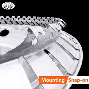 Enjoliveurs de roue avant en acier inoxydable de 16 pouces pour camions et autobus américains - Product Image 6