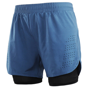 Pantalones Cortos Bermuda para Hombre, Color Verde Oliva, de Secado Rápido, Cintura Elástica con Bolsillos, Estilo Deportivo Casual, Corte Medio, Tejido de Poliéster - Product Image 6