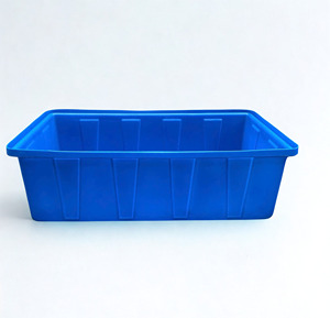 Réservoirs en plastique rectangulaires de qualité industrielle – Robustes, multi-tailles, idéaux pour la teinture, l'aquaculture et le stockage - Product Image 2