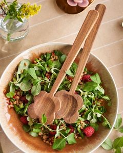 Juego de Cucharas de Madera Ecológicas Hechas a Mano, Estilo Clásico, Cucharas para Servir la Cena, Artesanía Tradicional, Regalo Perfecto - Product Image 5