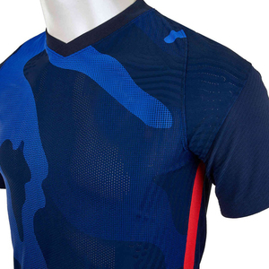 Training Wear Short Sleeve Football <b>Soccer</b> Jersey 100% Polyester Adult Size <b>Soccer</b> Jersey for Sports Wear OEM Serviced - Product Image 4