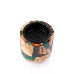 Hotsale Handmade Arabic Mubkhar Wood Metal Incense Holder Bakhoor Incense <b>Burner</b> Trending Design Incense <b>Burner</b> Low Price Modern - Product Image 2