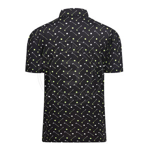 Chemises de golf pour hommes de haute qualité, design classique, manches courtes, matière légère, en vente - Product Image 2