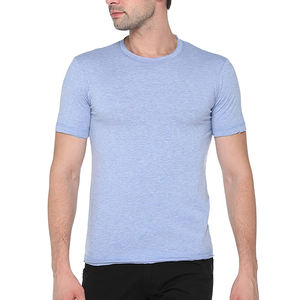 Camiseta Deportiva Casual con Logotipo Personalizado para Hombre, Tejida de Alta Calidad, 100% Algodón, Transpirable y Ecológica para Pedidos al por Mayor - Product Image 1