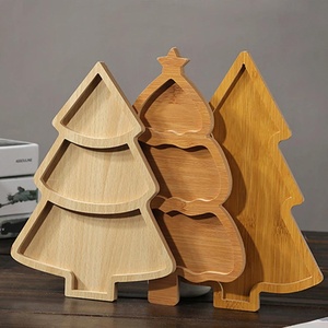 [DISPONIBLE] |   Plateau de Noël en bois pour fruits, fromages et charcuteries, idéal pour les fêtes/Noël/Nouvel An - Product Image 3