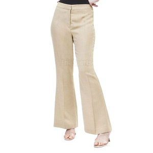 Pantalon évasé léger personnalisé pour femme, été, tissu respirant écologique, haute qualité, décontracté et confortable - Product Image 3