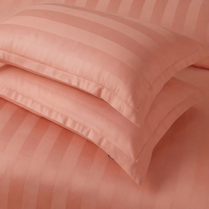 Royal Cream <b>Satin</b> Bedding Set T-250 <b>Satin</b> 100% Cotton Solid Woven Breathable All-Season Simple Style Home Use - Product Image 1