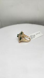 Stylish JC Diamond 9K Natural Diamond Luxury Ladies Engagement Ring IGI Certified Rhodium Finish Premium Quality Jewelry - Product Image 3