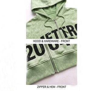 Sweat à capuche oversize coupe boxy pour homme, personnalisable avec logo, en coton épais délavé vintage, de haute qualité - Product Image 5
