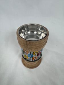 Portavelas navideño de madera para el hogar y el jardín, para decoración de bodas y cenas, quemador de Bakhoor con piedras con cuentas para venta al por mayor - Product Image 3