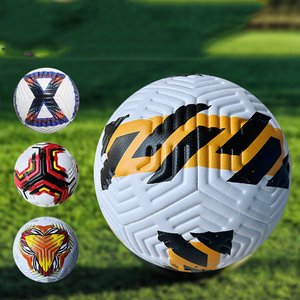 WEMBLEY SPORTS Professional PU Leather Soccer Ball Size 5 Thermal Bonded Hyperseam <b>Machine</b> Stitched Indoor/Outdoor Durable - Product Image 1