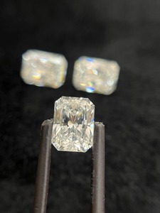 เพชร 3CT Radiant D SI1 IGI Certified CVD Lab Grown Diamond 3EX Excellent Cut ผู้จัดจำหน่ายขายส่งสำหรับผู้ซื้อเพชรระดับสากล - Product Image 2