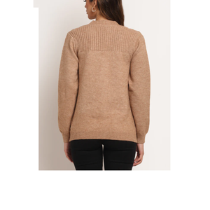 Nouveauté : Cardigan en laine/cachemire pour femme, col en V, manches longues, style décontracté, prix de gros direct usine - Product Image 3
