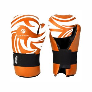 Gants semi-contact en gros avec rembourrage en mousse durable pour le Taekwondo, le Karaté et les arts martiaux – Gants semi-partial pour le sparring - Product Image 2