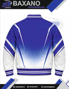 Veste universitaire en satin ombré pour femmes de la sororité Zeta Phi Beta, avec lettres grecques brodées, manches longues, col rabattu, veste en satin côtelé - Product Image 5