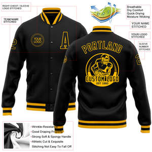Blouson universitaire pour homme 100 % coton, avec patch chenille personnalisé Elite Club, en sergé, style baseball, boutons-pression, vêtement d'extérieur - Product Image 2