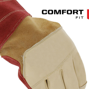 Nouvelles gants de soudage TIG en cuir de chèvre et de vachette pleine fleur, robustes, doux et confortables, résistants à l'abrasion - Product Image 2