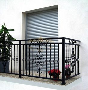 Rampe de balcon en fer forgé, balustrade métallique ornementale sur mesure, garde-corps de sécurité extérieur pour projets de villas de luxe - Product Image 3