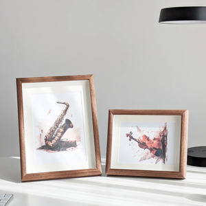 Solid Brown Mango Wood Handmade Rustic Modern <b>Picture</b> <b>Frame</b> Tabletop Home Decor Wedding Gift Premium Quality Solid Mango Wood - Product Image 2