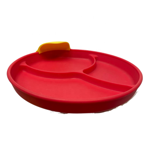Plateau d'alimentation pour bébé à 3 compartiments en silicone, modèle américain KKSBB102, pratique pour la famille, marque Kimkai, service ODM/OEM, usine - Product Image 5