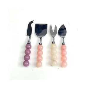 Resin Handmade Stainless Steel <b>Flatware</b> Set Best Quality Trending Modern cutlery Pieces Spoon Fork - Product Image 1