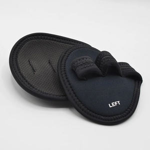 Almohadillas de Protección para las Palmas de las Manos, Negras, Resistentes, para Fitness, Protección de Seguridad, para Fisicoculturismo, Levantamiento de Pesas, Ajustables, Transpirables, Naturales - Product Image 4