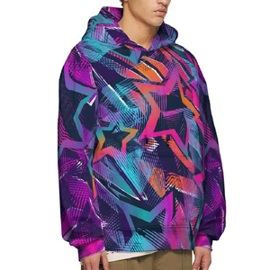 Sudadera con Capucha Sublimada para Hombre, Corte Regular y Cómodo / Sudadera con Capucha Sublimada Ligera para Hombre, Nueva Llegada - Product Image 4