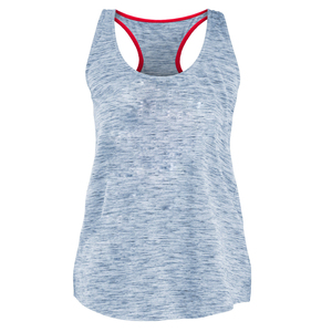 Tops Cortos Personalizados de Verano sin Mangas con Aberturas Irregulares para Mujer, Transpirables, de Secado Rápido, de Poliéster/Algodón - Product Image 5