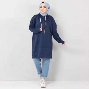 Sudadera con capucha personalizada para mujer, ropa turca de moda, de manga larga, marrón, nueva temporada - Product Image 3