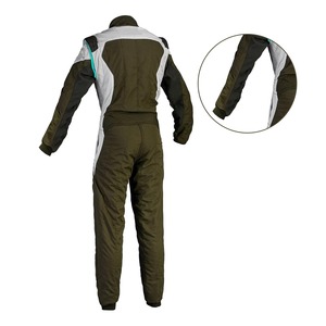 Hot Selling High Quality Men's One-piece Go Kart Racing Suit Cordura 500 D Sportswear Directly Factory Made Adults Customizable - Product Image 4