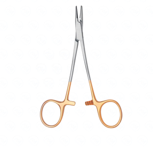 Porte-aiguilles en acier inoxydable, instruments chirurgicaux manuels de précision pour sutures, dispositifs médicaux professionnels, porte-aiguille médical - Product Image 4