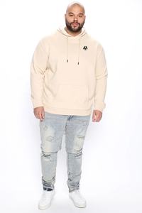 OME-Sweat-shirt à capuche vintage unisexe avec impression de logo personnalisé pour l'hiver, matériau personnalisé, souple - Product Image 2