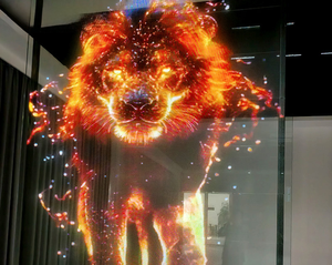 จอแสดงผล LED แบบโปร่งใส จอ LED สีเต็มรูปแบบ P2.8~P7.8 - Product Image 1