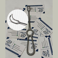 Écarteur thyroïdien vert 8,75 pouces en acier inoxydable pour chirurgie de la thyroïde, écarteur de col pour thyroïdectomie, instruments chirurgicaux ORL CE