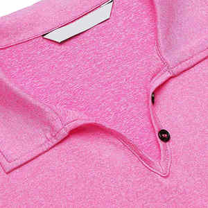 Polo pour femme 100% coton, nouveau design, décontracté, respirant, uni, pour chemises - Couleurs et styles personnalisés pour la vente en gros - Product Image 5