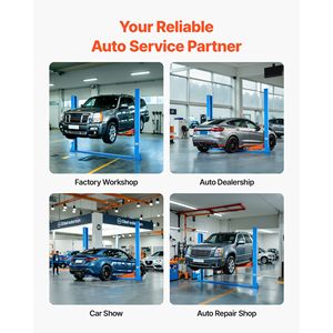 Sollevatore Auto a 2 Colonne da 4 Tonnellate (9000 Libbre) 220V con Motore Potente da 2.95 HP per Berlina, SUV, Pickup - Sollevatore Automatico per Uso Automobilistico - Product Image 6