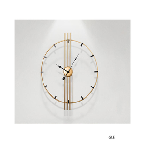New Design Metal Wall <b>Clock</b> Large Ginkgo Leaf Decorative Gold <b>Silent</b> Quartz <b>Clock</b> for Living Room Decoration For Bedroom - Product Image 1