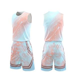 Venta al por mayor nuevo equipo en blanco Laker baloncesto Jerseys transpirable diseñar su propio baloncesto uniforme traje hecho conjuntos - Product Image 1