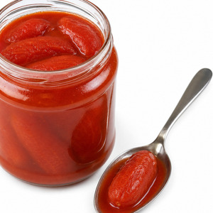 Wholesale Price Tasty Hot Sale International Standard Peeled Tomatoes In Tomato Juice Mason Jar 720ml - Product Image 4