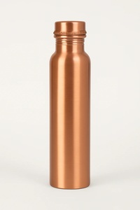 <b>Copper</b> Vacuum Insulated Water Bottle 950ml <b>Screw</b>-On Cap Double Wall Travel Unisex Minimalist Design - Product Image 2