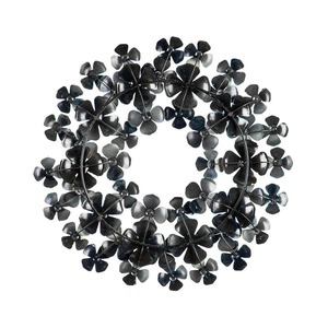 Metal Autumn <b>Leaf</b> Wreath <b>Wall</b> <b>Decor</b> Decorative Fall Harvest Door Hanging Wreath for Home Thanksgiving Decoration <b>wall</b> wreaths - Product Image 6