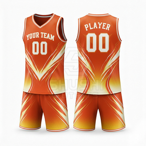 Nuevo Conjunto Deportivo Transpirable, Combinación de Colores Personalizada Profesional, 100% Poliéster, Sin Mangas - Product Image 4
